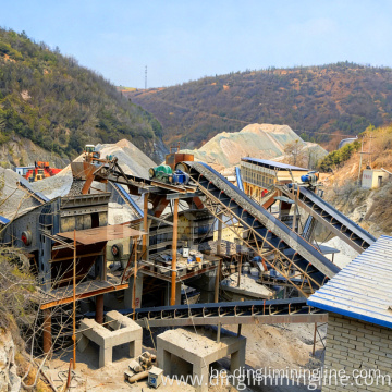 Рашэнне вытворчай лініі даламіту магутнасцю 800 TPH